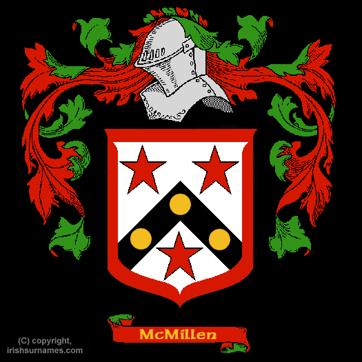 McMillen Coat of Arms, Family Crest - Click here to view