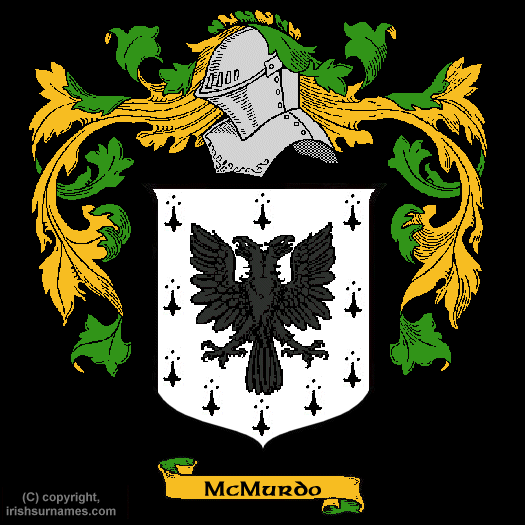 Mcmurdo Coat of Arms, Family Crest - Click here to view