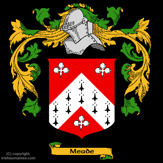 Meade Family Crest, Click Here to get Bargain Meade Coat of Arms Gifts