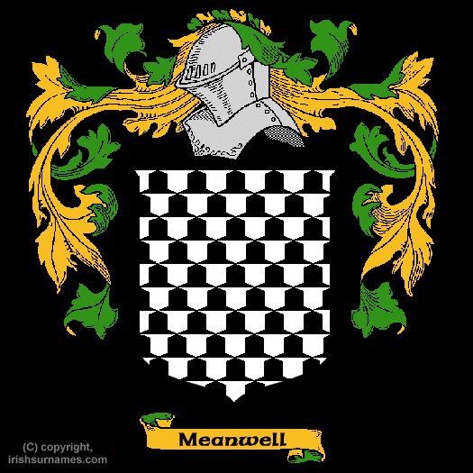 Meanwell Family Crest, Click Here to get Bargain Meanwell Coat of Arms Gifts