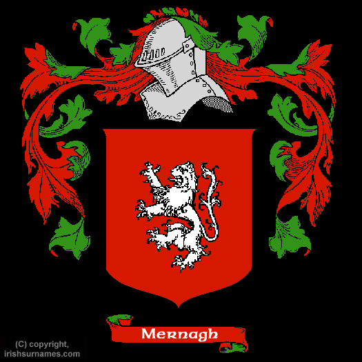 Mernagh Family Crest, Click Here to get Bargain Mernagh Coat of Arms Gifts