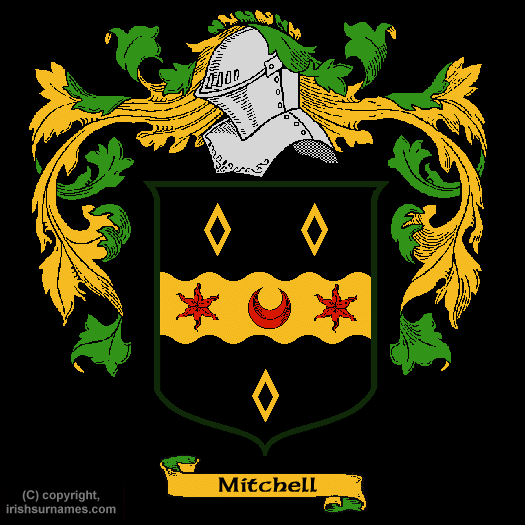 Mitchell / Coat of Arms, Family Crest - Click here to view