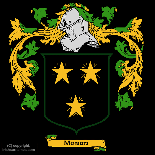 Moran Family Crest, Click Here to get Bargain Moran Coat of Arms Gifts