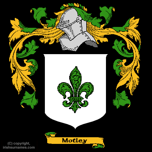 Motley Coat of Arms, Family Crest - Click here to view