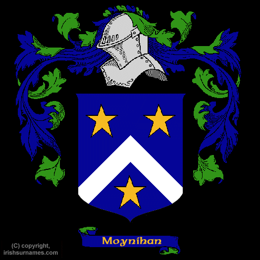 Moynihan Family Crest, Click Here to get Bargain Moynihan Coat of Arms Gifts