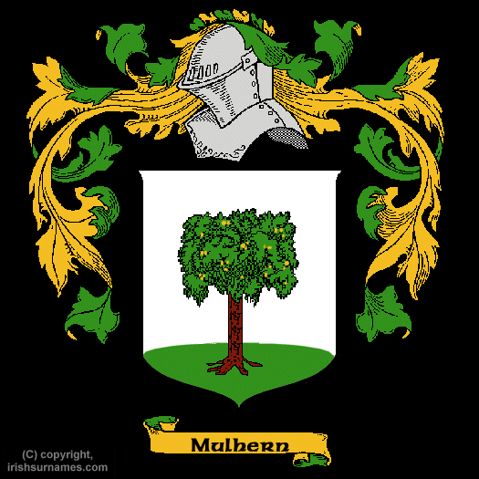 Mulhern Coat of Arms, Family Crest - Click here to view
