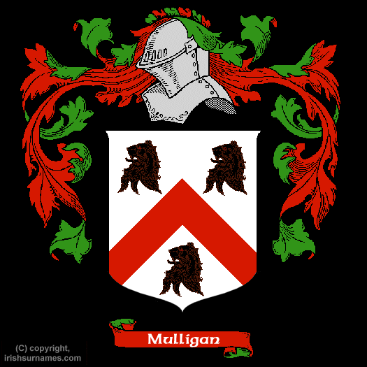 Mulligan / Coat of Arms, Family Crest - Click here to view