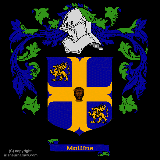 Mullins / Coat of Arms, Family Crest - Click here to view
