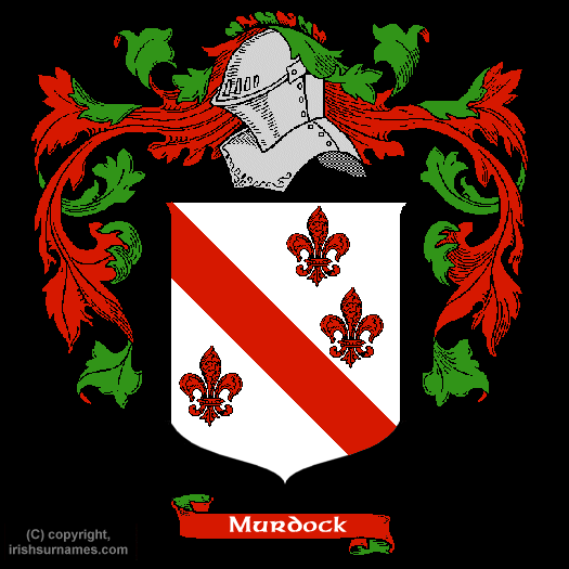 Murdock Family Crest, Click Here to get Bargain Murdock Coat of Arms Gifts