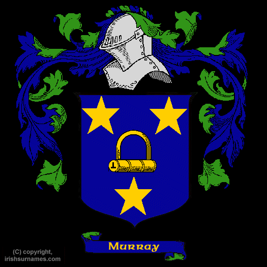 Murray Coat of Arms, Family Crest - Click here to view