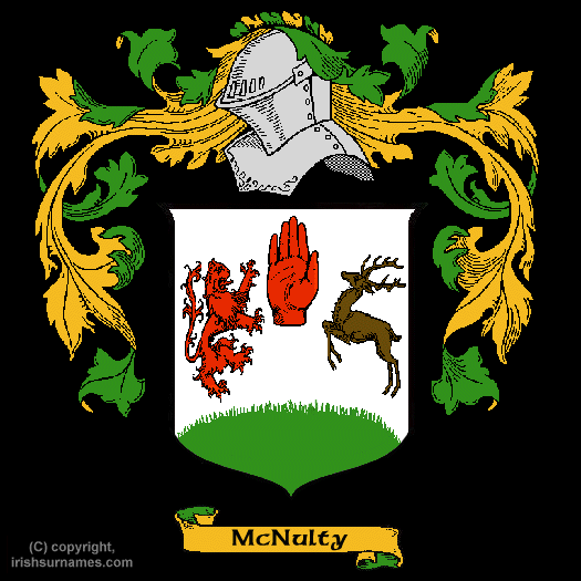 Mcnulty Coat of Arms, Family Crest - Click here to view