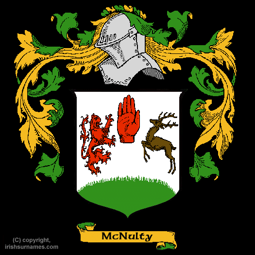 Mcnulty Family Crest, Click Here to get Bargain Mcnulty Coat of Arms Gifts