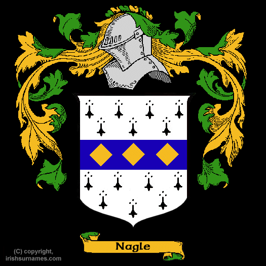 Nagle Coat of Arms, Family Crest - Click here to view