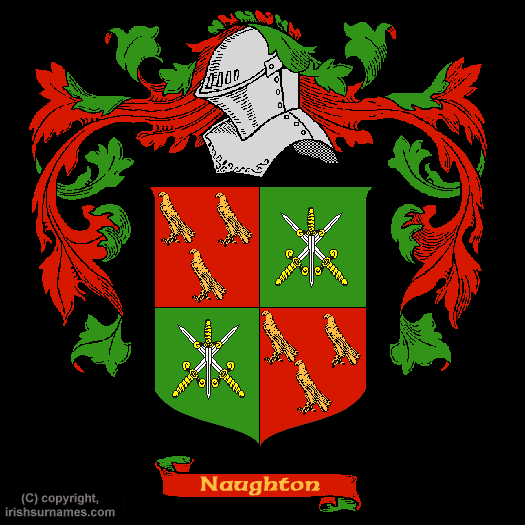 Naughton Family Crest, Click Here to get Bargain Naughton Coat of Arms Gifts