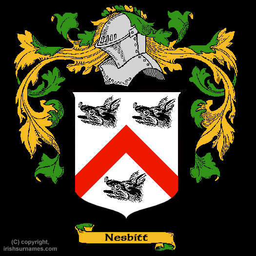 Nesbitt Coat of Arms, Family Crest - Click here to view