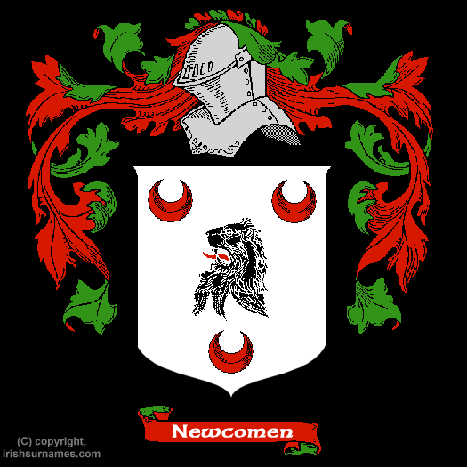 Newcomen Family Crest, Click Here to get Bargain Newcomen Coat of Arms Gifts