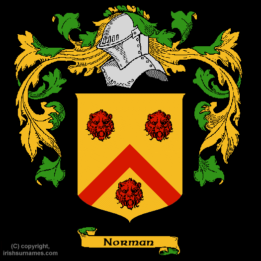 Norman Family Crest, Click Here to get Bargain Norman Coat of Arms Gifts