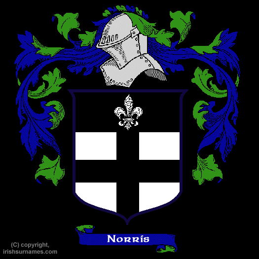 Norris / Coat of Arms, Family Crest - Click here to view
