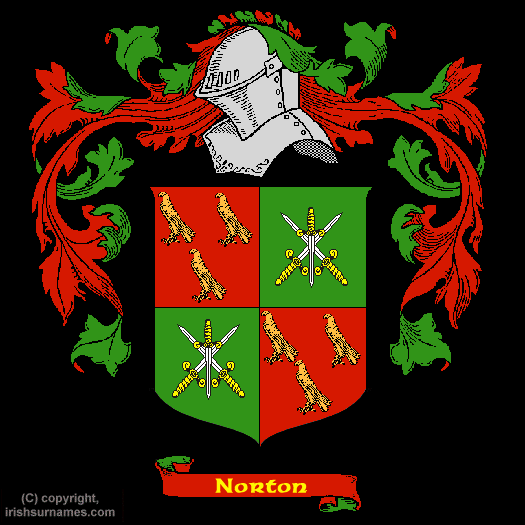 Norton Coat of Arms, Family Crest - Click here to view