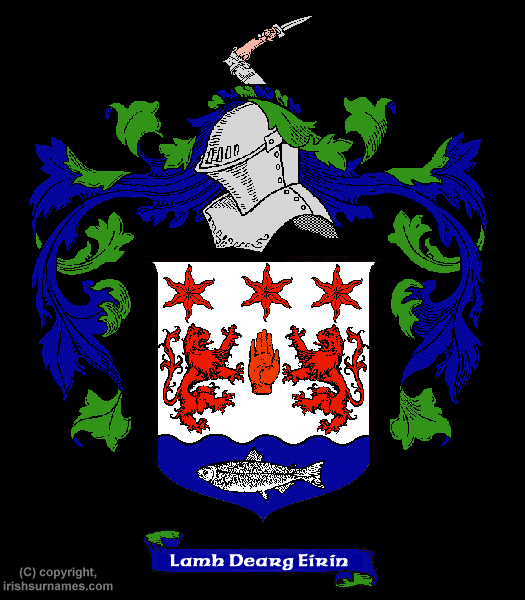 O'Neill Coat of Arms, Family Crest - Click here to view