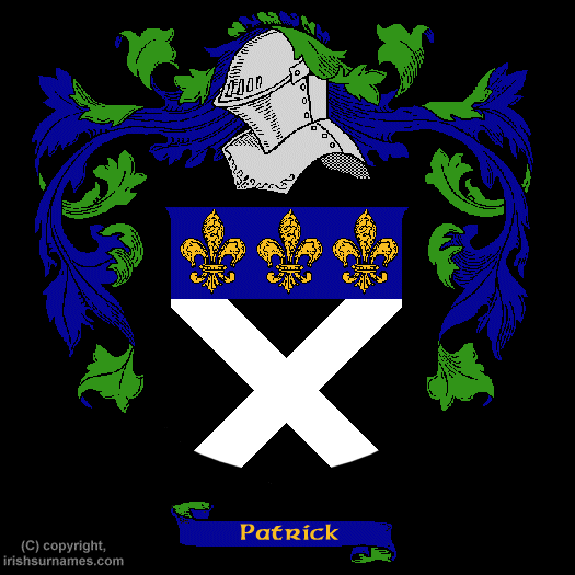 Patrick Family Crest, Click Here to get Bargain Patrick Coat of Arms Gifts