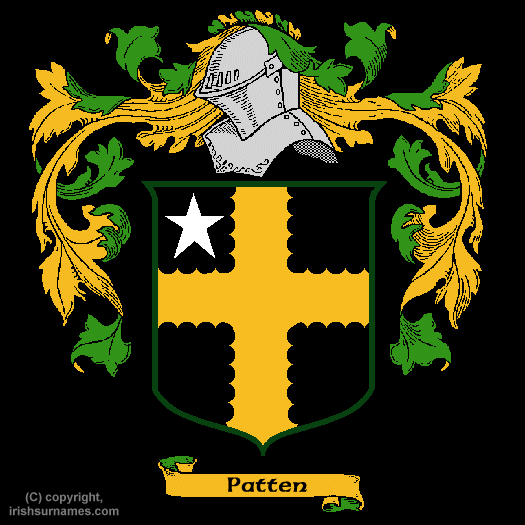 Patten Family Crest, Click Here to get Bargain Patten Coat of Arms Gifts