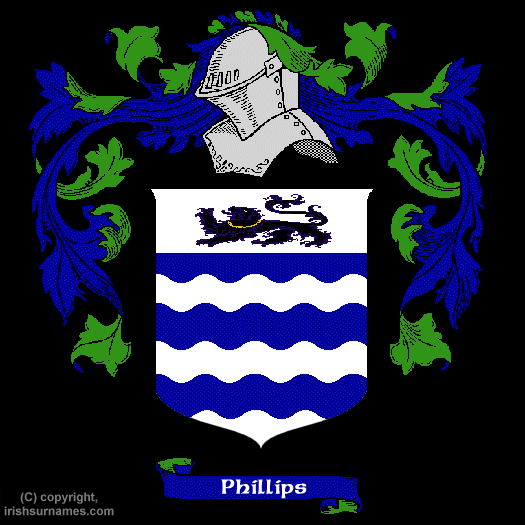 Phillips Family Crest, Click Here to get Bargain Phillips Coat of Arms Gifts