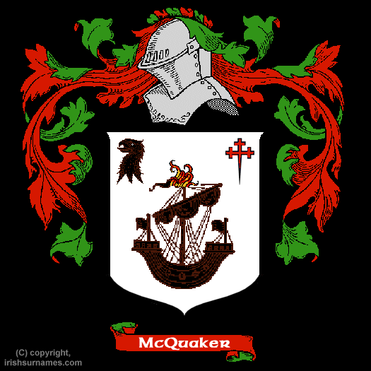 Mcquaker Coat of Arms, Family Crest - Click here to view