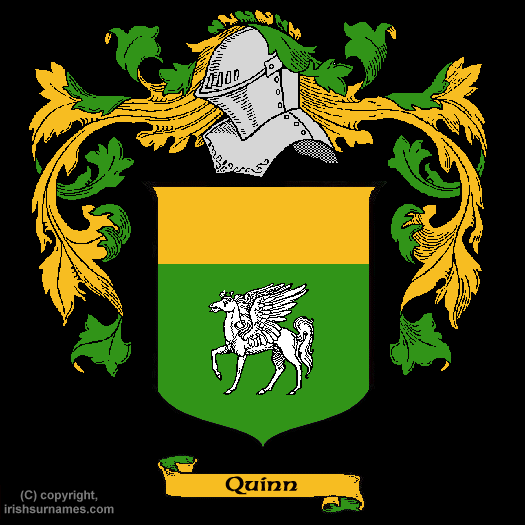 Quinn Family Crest, Click Here to get Bargain Quinn Coat of Arms Gifts