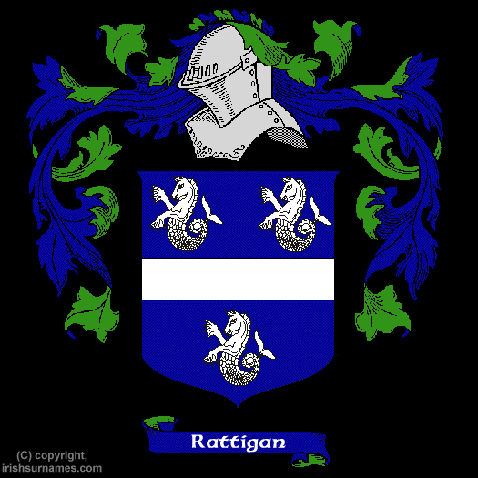 Rattigan Family Crest, Click Here to get Bargain Rattigan Coat of Arms Gifts