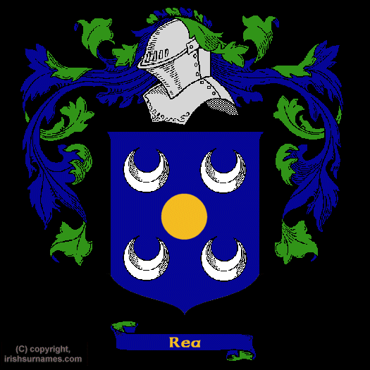 Rea Family Crest, Click Here to get Bargain Rea Coat of Arms Gifts