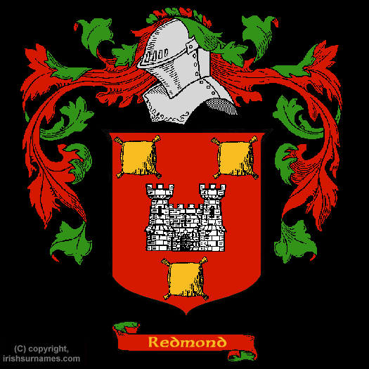 Redmond Coat of Arms, Family Crest - Click here to view