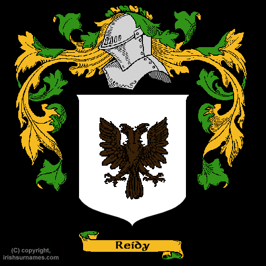 Reidy Family Crest, Click Here to get Bargain Reidy Coat of Arms Gifts