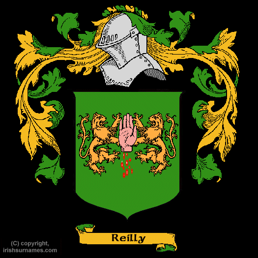 Reilly / Coat of Arms, Family Crest - Click here to view