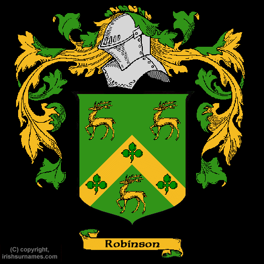 Robinson / / Coat of Arms, Family Crest - Click here to view