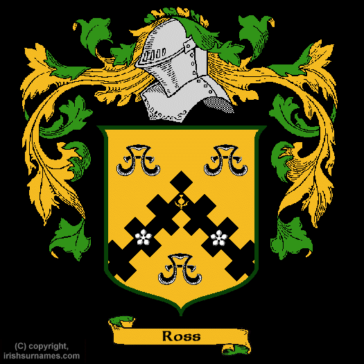 Ross Coat of Arms, Family Crest - Click here to view