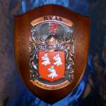 Ryan Coat of Arms, Family Crest Plaque - Click here to view