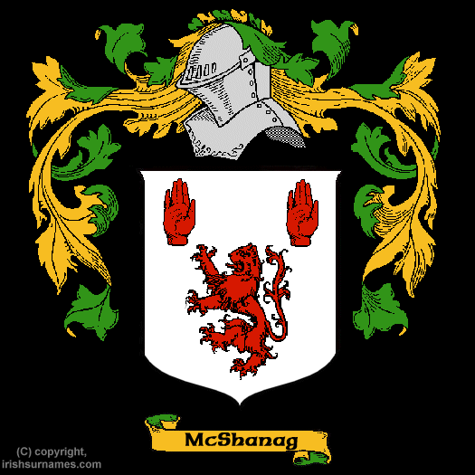 Mcshanag Coat of Arms, Family Crest - Click here to view