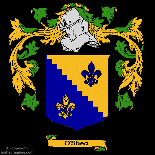 O'Shea Coat of Arms, Family Crest - Click here to view