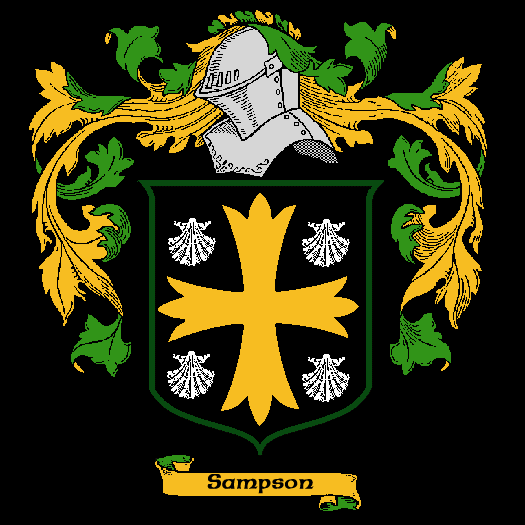 Sampson Family Crest, Click Here to get Bargain Sampson Coat of Arms Gifts