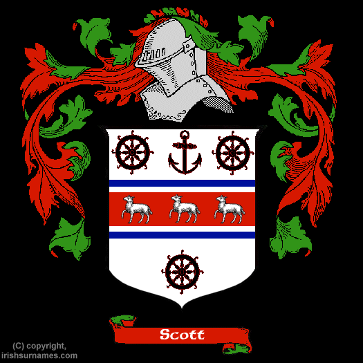 Scott Coat of Arms, Family Crest - Click here to view