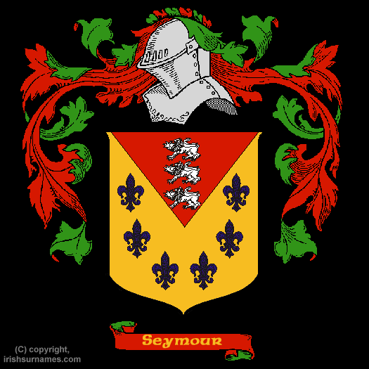 Seymour Family Crest, Click Here to get Bargain Seymour Coat of Arms Gifts