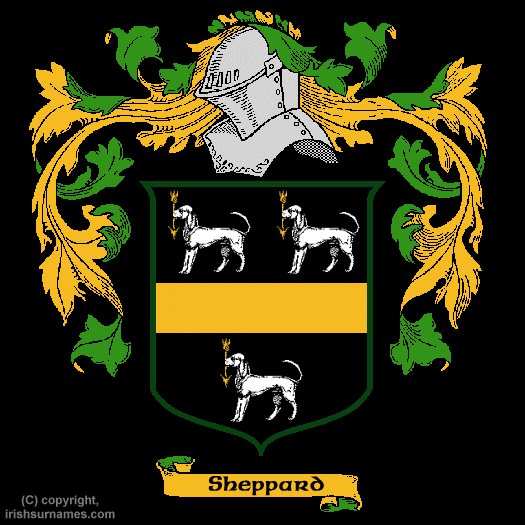 Sheppard Family Crest, Click Here to get Bargain Sheppard Coat of Arms Gifts