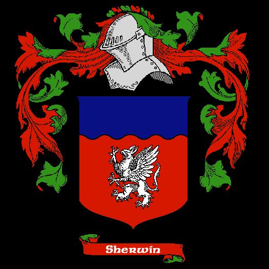 Sherwin Coat of Arms, Family Crest - Click here to view