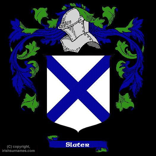 Slater Coat of Arms, Family Crest - Click here to view