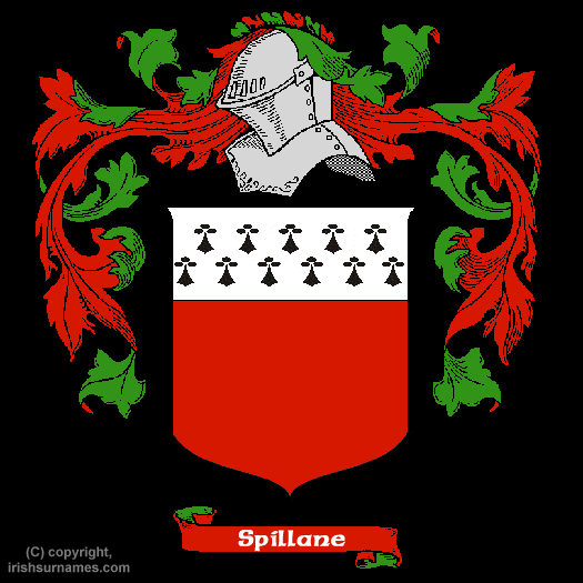 Spillane Family Crest, Click Here to get Bargain Spillane Coat of Arms Gifts