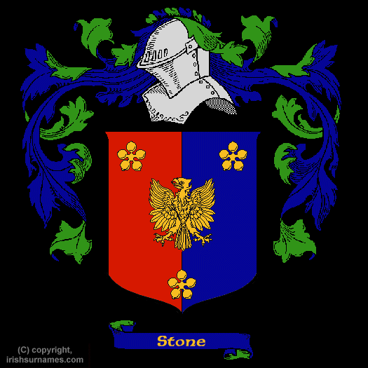 Stone Coat of Arms, Family Crest - Click here to view