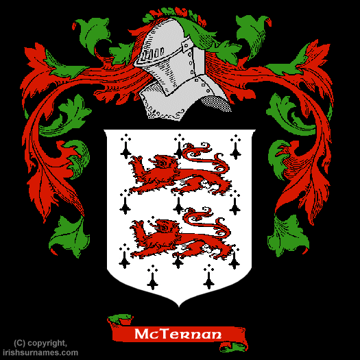 Mcternan / Coat of Arms, Family Crest - Click here to view