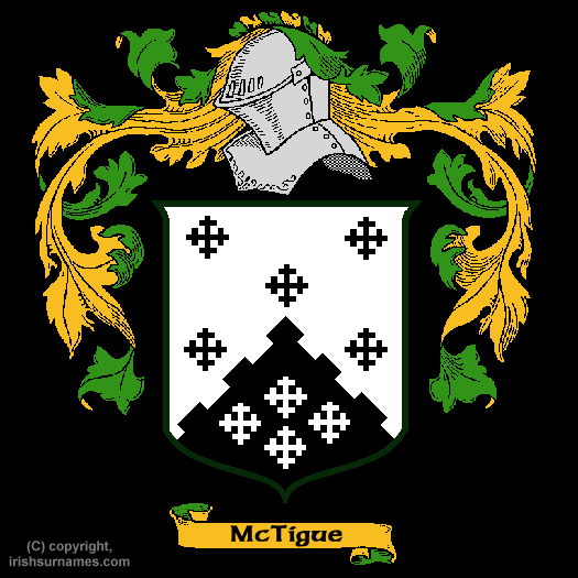 McTigue Coat of Arms - Click here to view