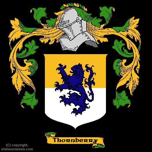 Thornberry Coat of Arms, Family Crest - Click here to view